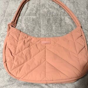 Quilted Pink Shoulder Bag